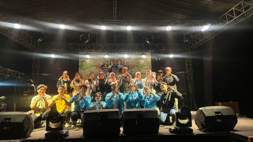 Mahasiswa KKN UGJ Berpartisipasi Dalam Acara Festival Destinasi Wisata Desa Matangaji